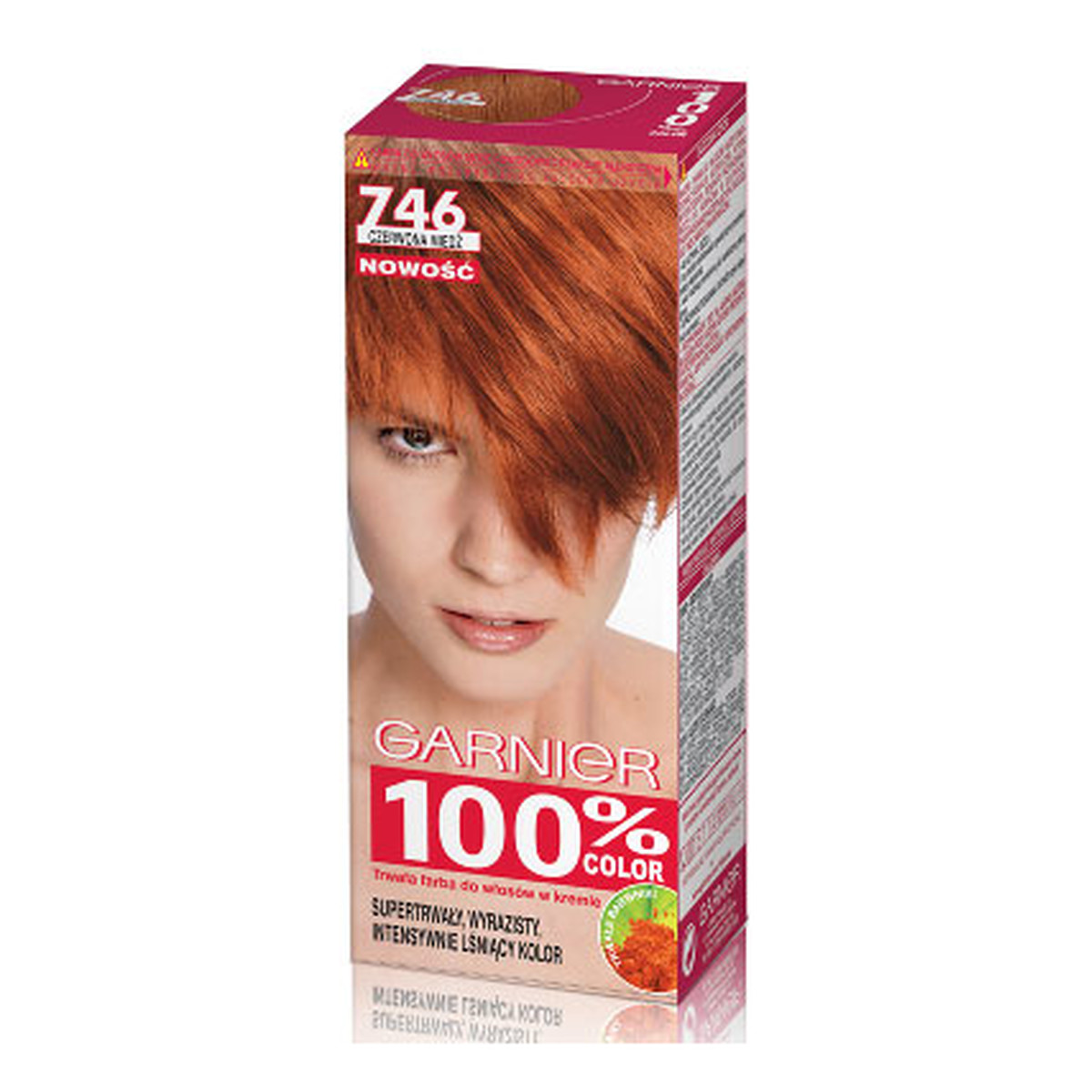 Garnier 100% Color Farba Do Włosów w Kremie 110ml