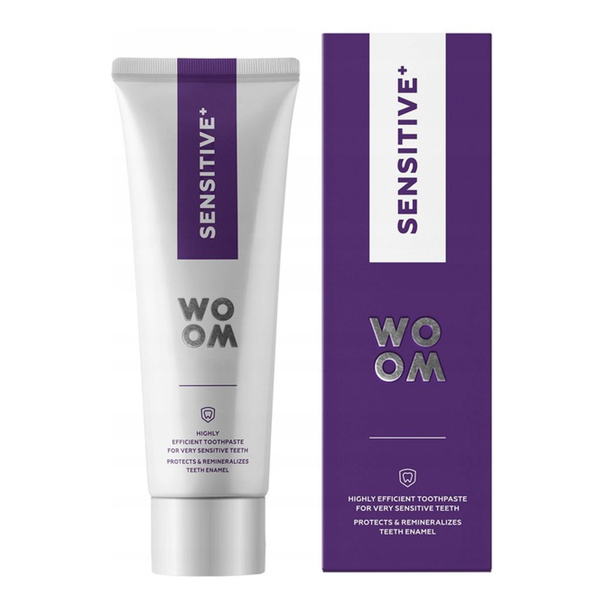 Woom Sensitive+ delikatna pasta do wrażliwych zębów 75ml