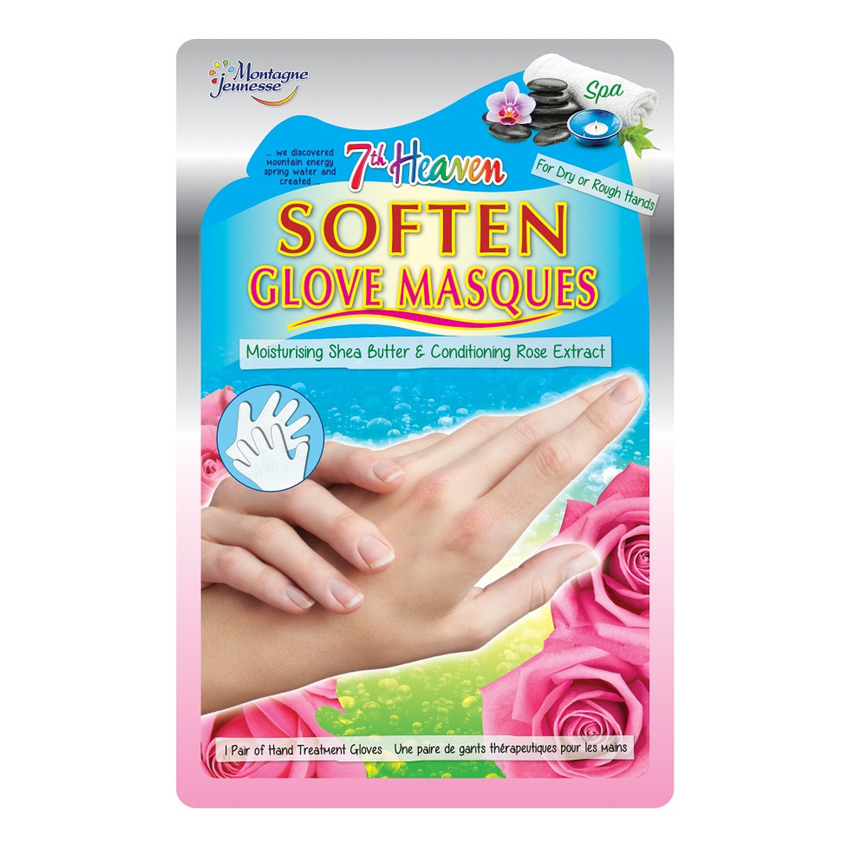 7th Heaven Soften Glove Masques Nawilżające rękawiczki do dłoni Shea Butter