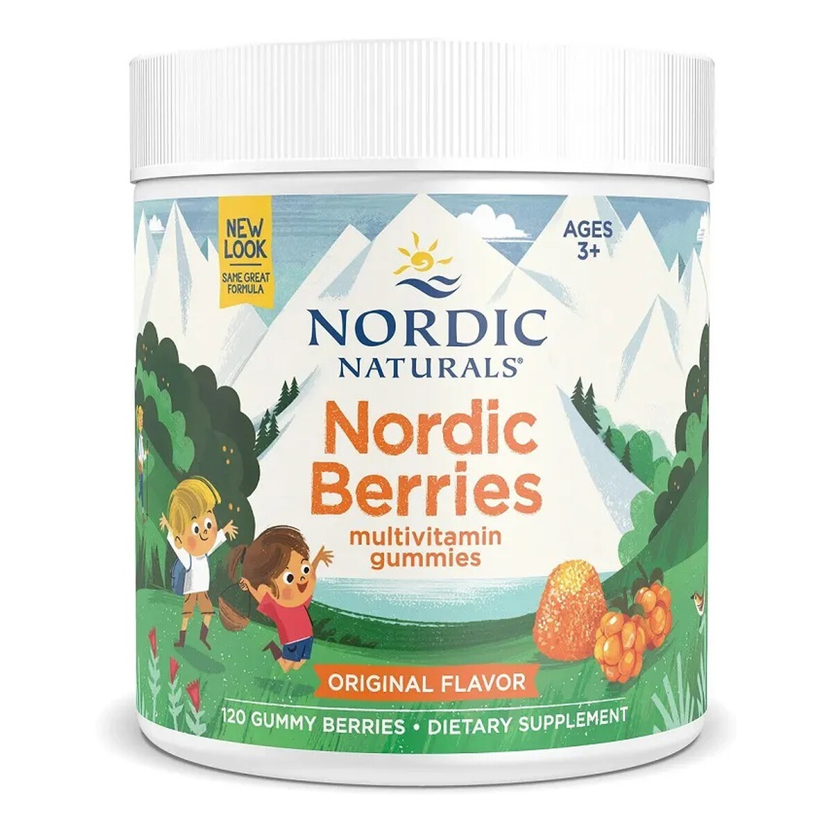 Nordic Naturals Nordic Berries suplement diety dla dzieci 120 Żelek