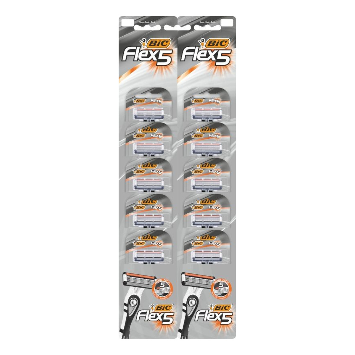 Bic Flex 5 Maszynka do golenia -10szt
