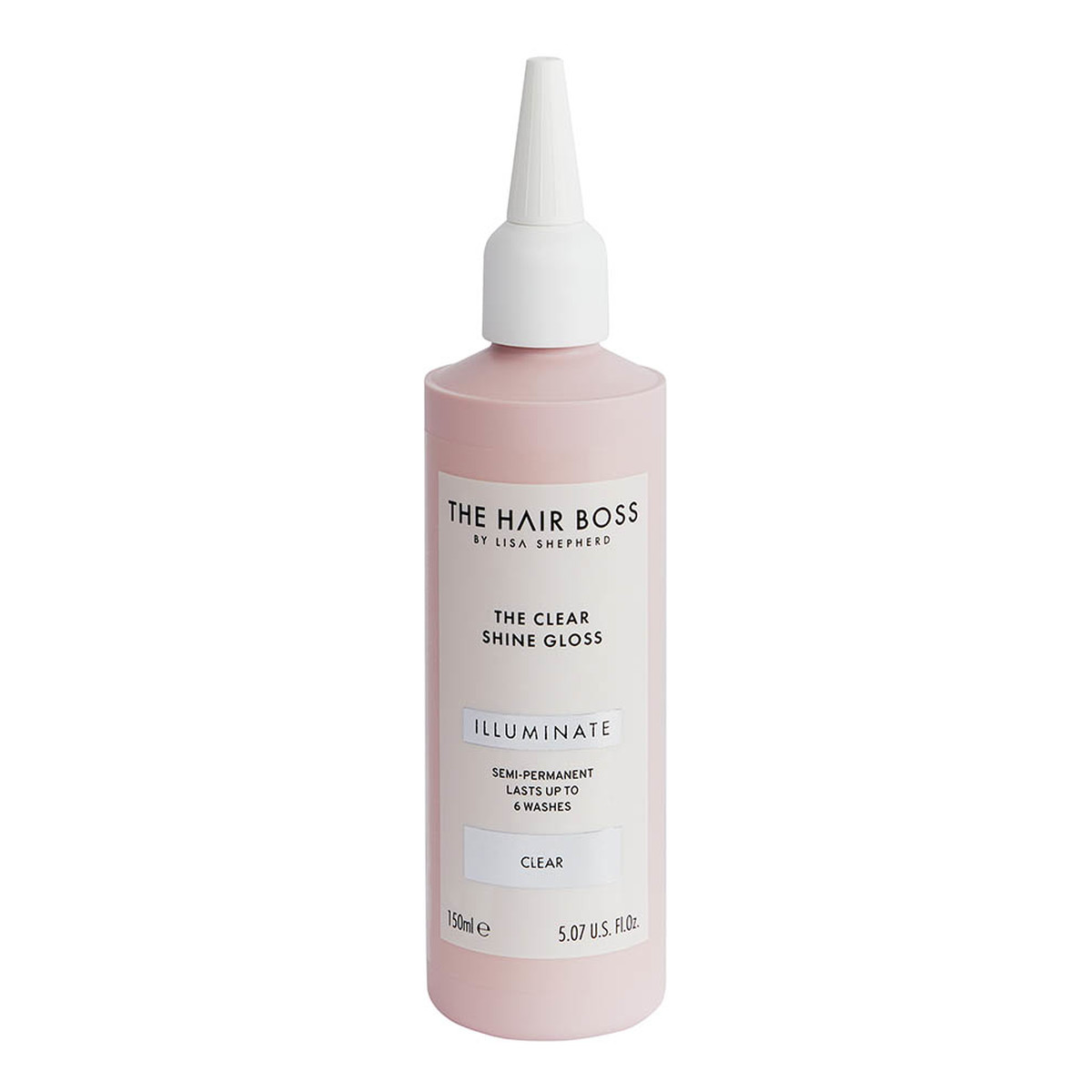 The Hair Boss The Clear Shine Gloss Uniwersalny bezbarwny rozświetlacz koloru 150ml