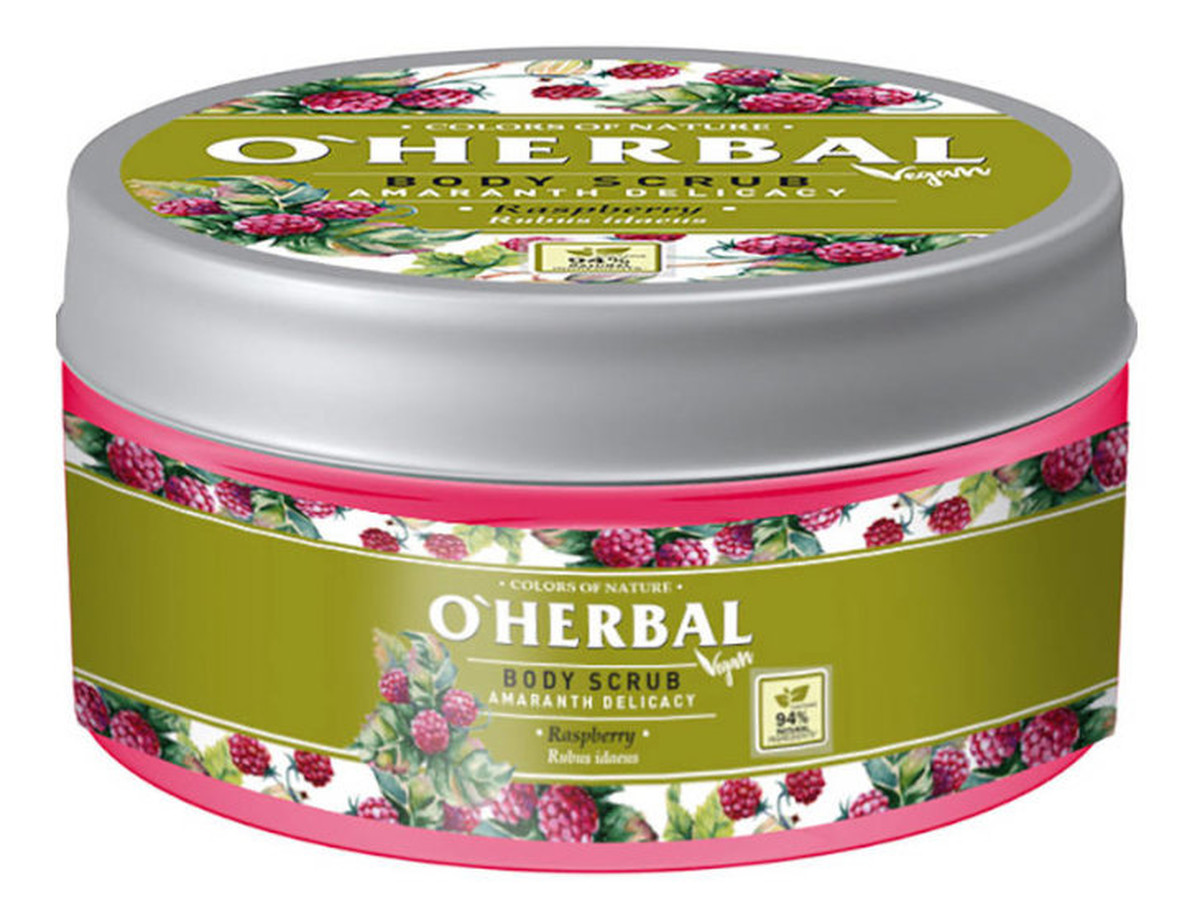 Scrub do ciała z maliną Amaranth Delicacy