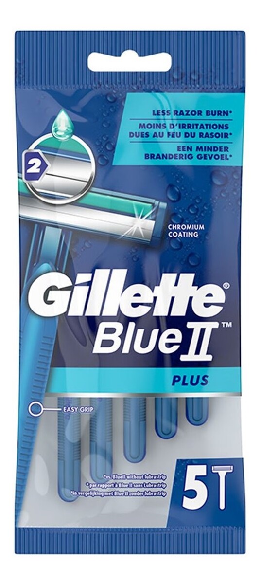 Blue ii plus jednorazowe maszynki do golenia 5szt.