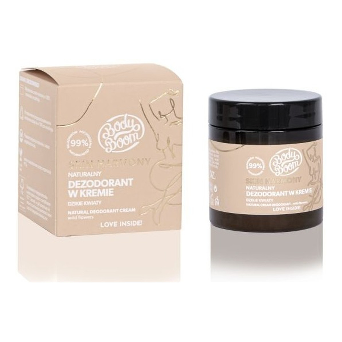 Body Boom Skin Harmony Naturalny Dezodorant w Kremie 75g