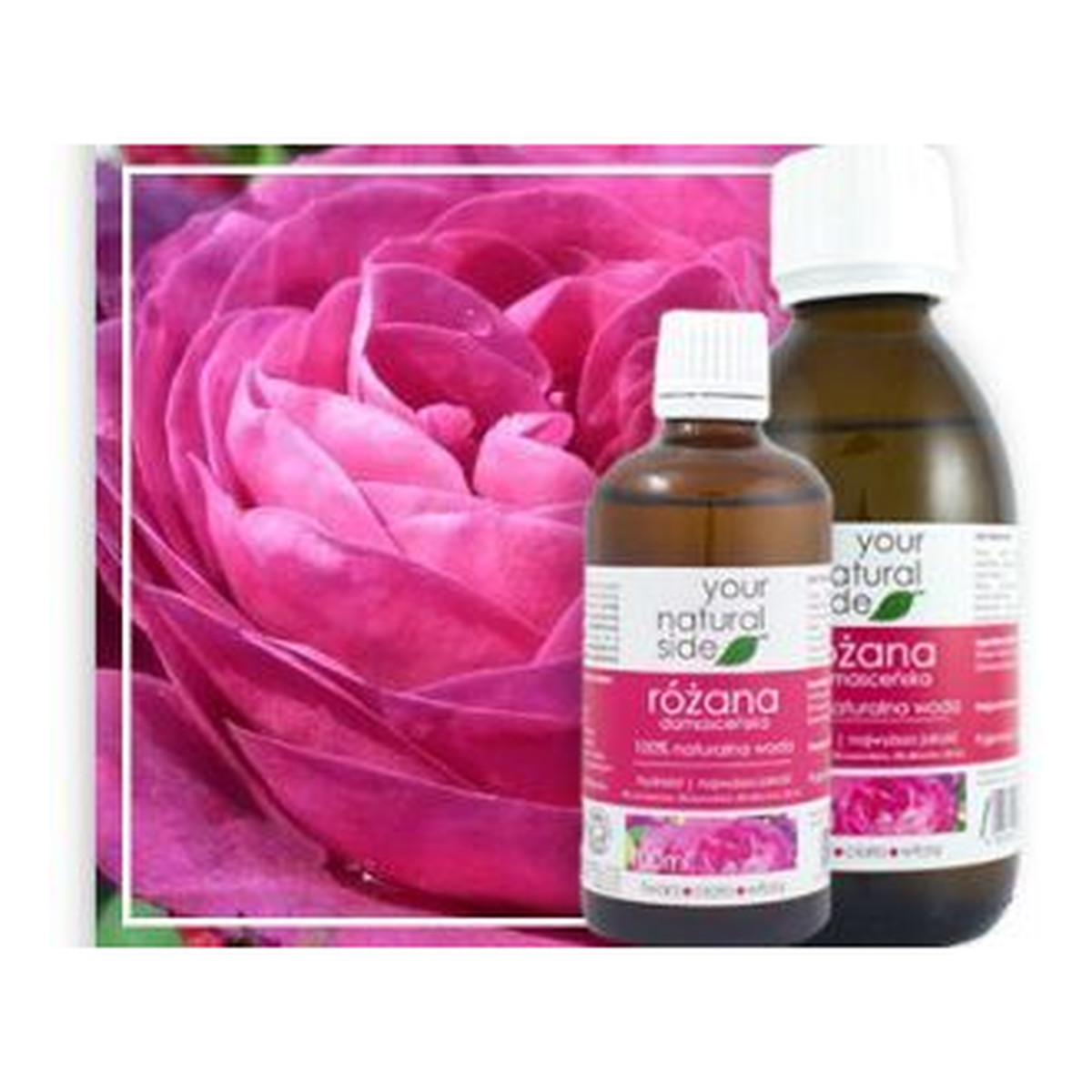Your Natural Side Woda z Kwiatów Róży Damasceńskiej Organic 100ml