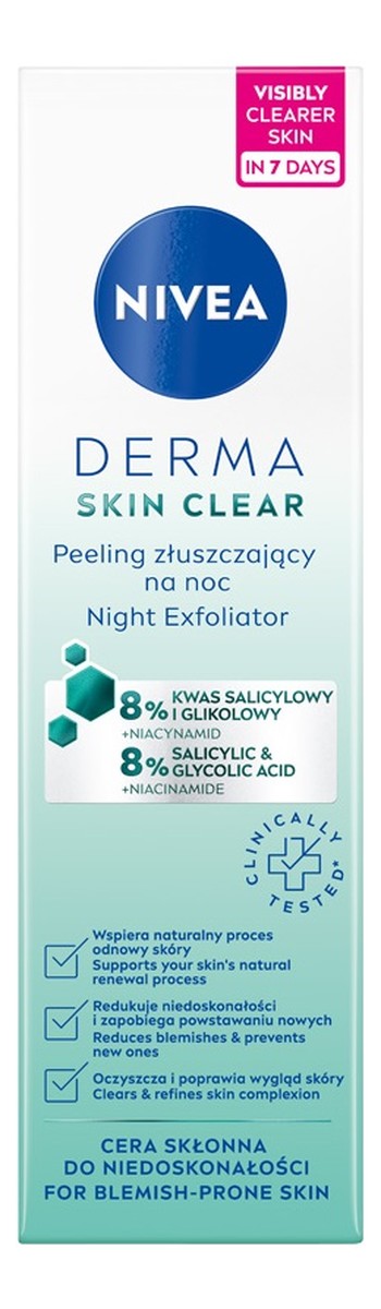 Skin Clear Peeling złuszczający na noc