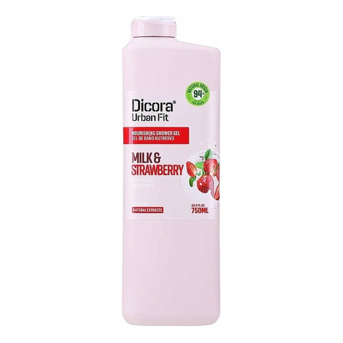 Dicora Urban Fit Żel pod prysznic Truskawka i Mleko 750ml