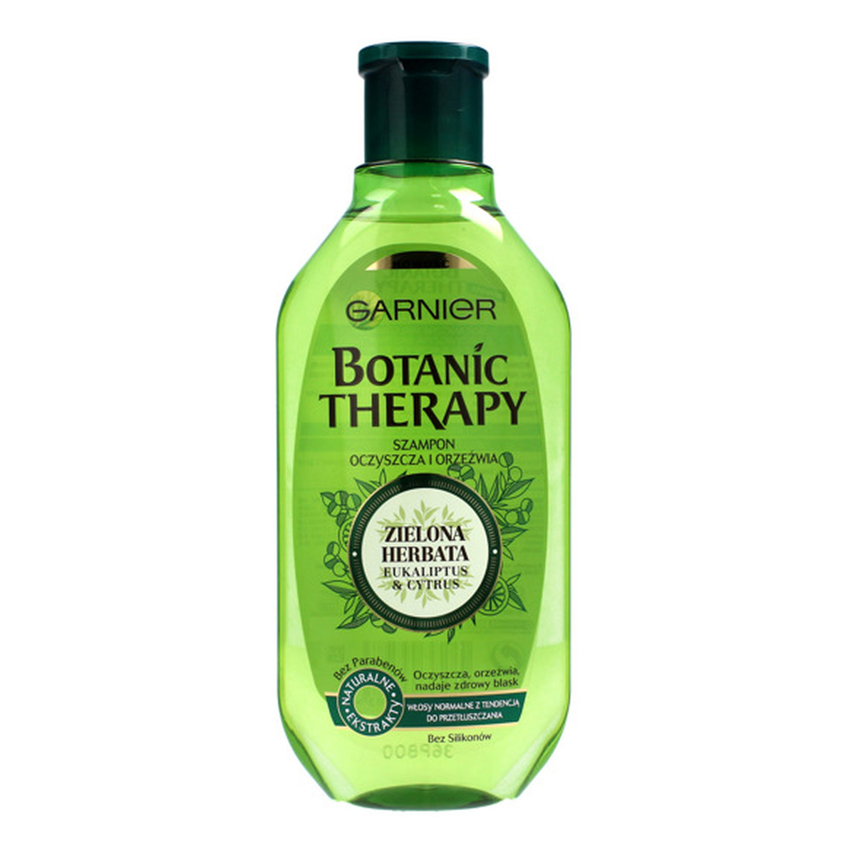Garnier Botanic Therapy Szampon do włosów normalnych i przetłuszczających Zielona Herbata 250ml