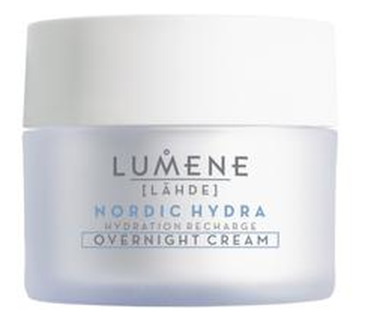 Nordic Hydra Lahde Hydration Recharge Overnight Cream nawadniający krem na noc do twarzy