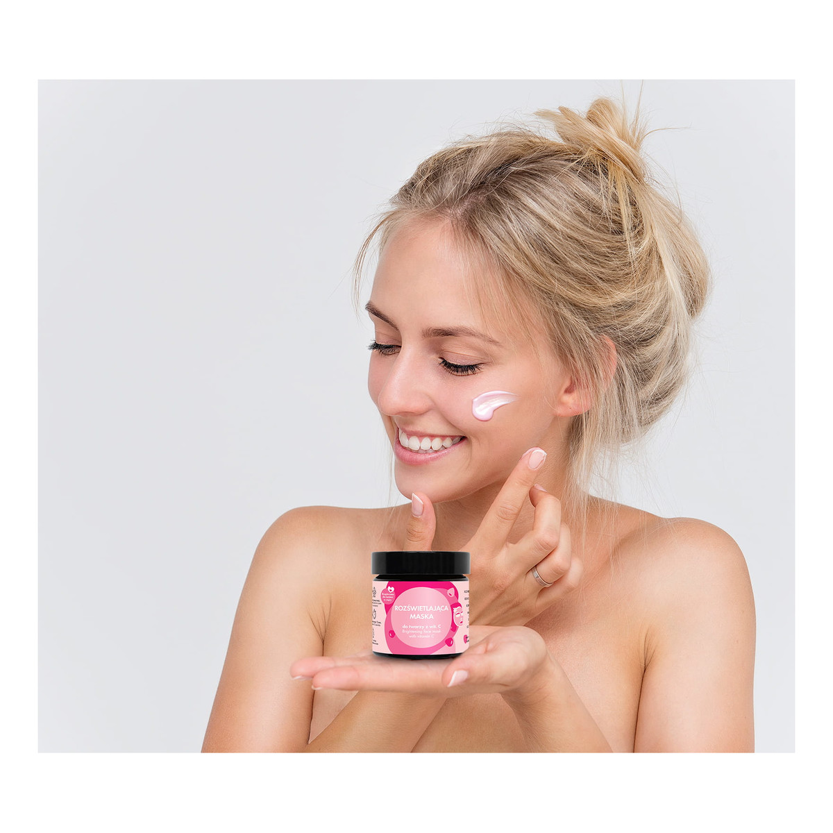 Lullalove Rozświetlająca maska do twarzy z witaminą C 60ml