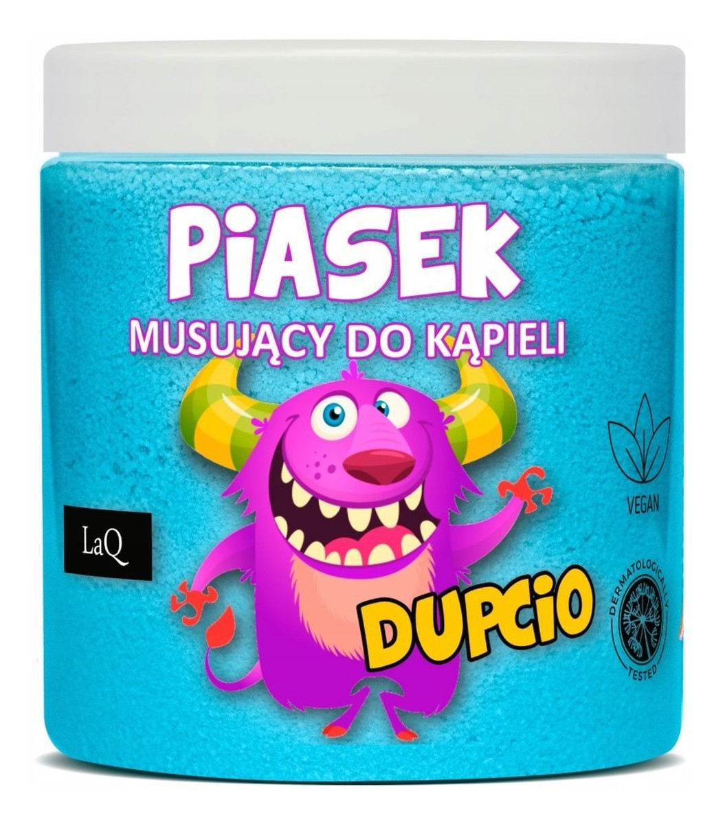 Dupcio piasek musujący do kąpieli Niebieski