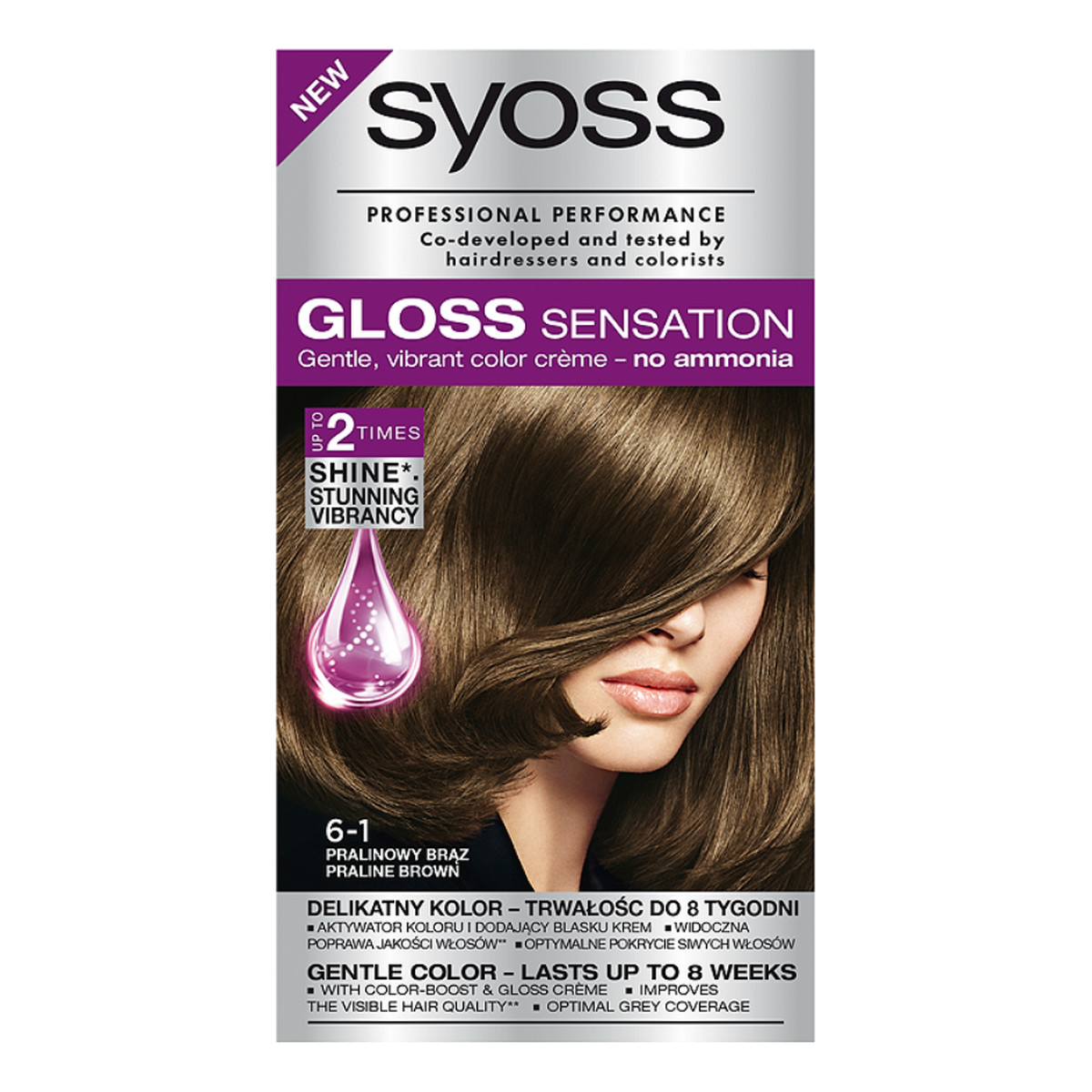 Syoss Professional Performance Gloss Sensation Krem Koloryzujący Do Włosów