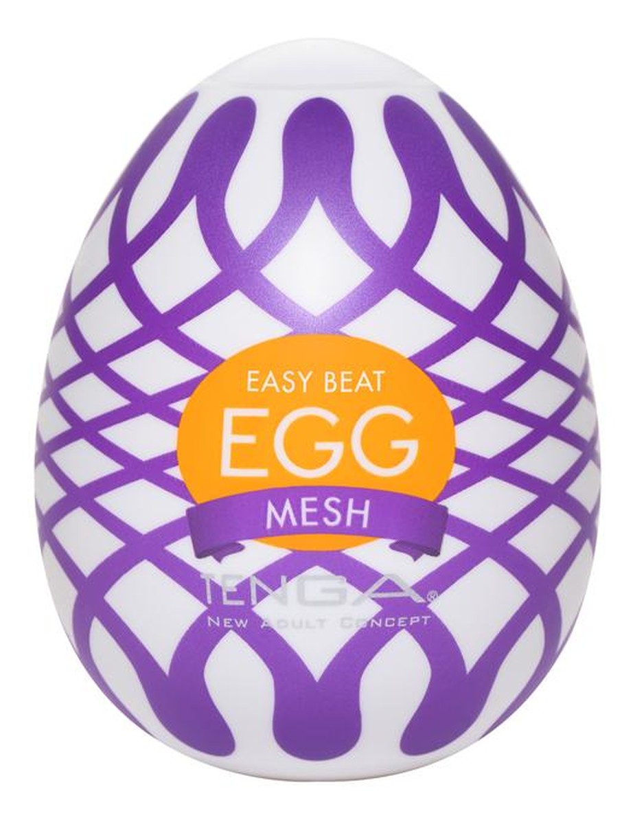 Easy beat egg mesh jednorazowy masturbator w kształcie jajka