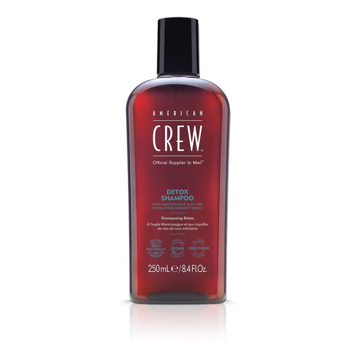 American Crew Detox Shampoo szampon peelingujący z drobinkami kokosa 250ml