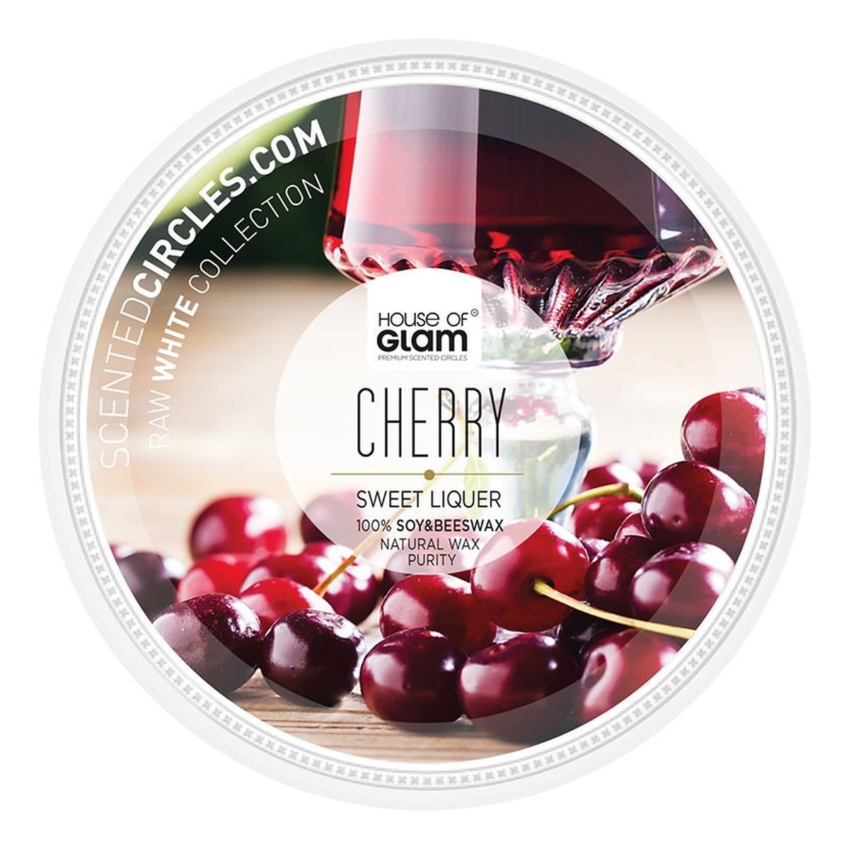House Of Glam Świeca zapachowa Sweet Cherry Liquer 200g