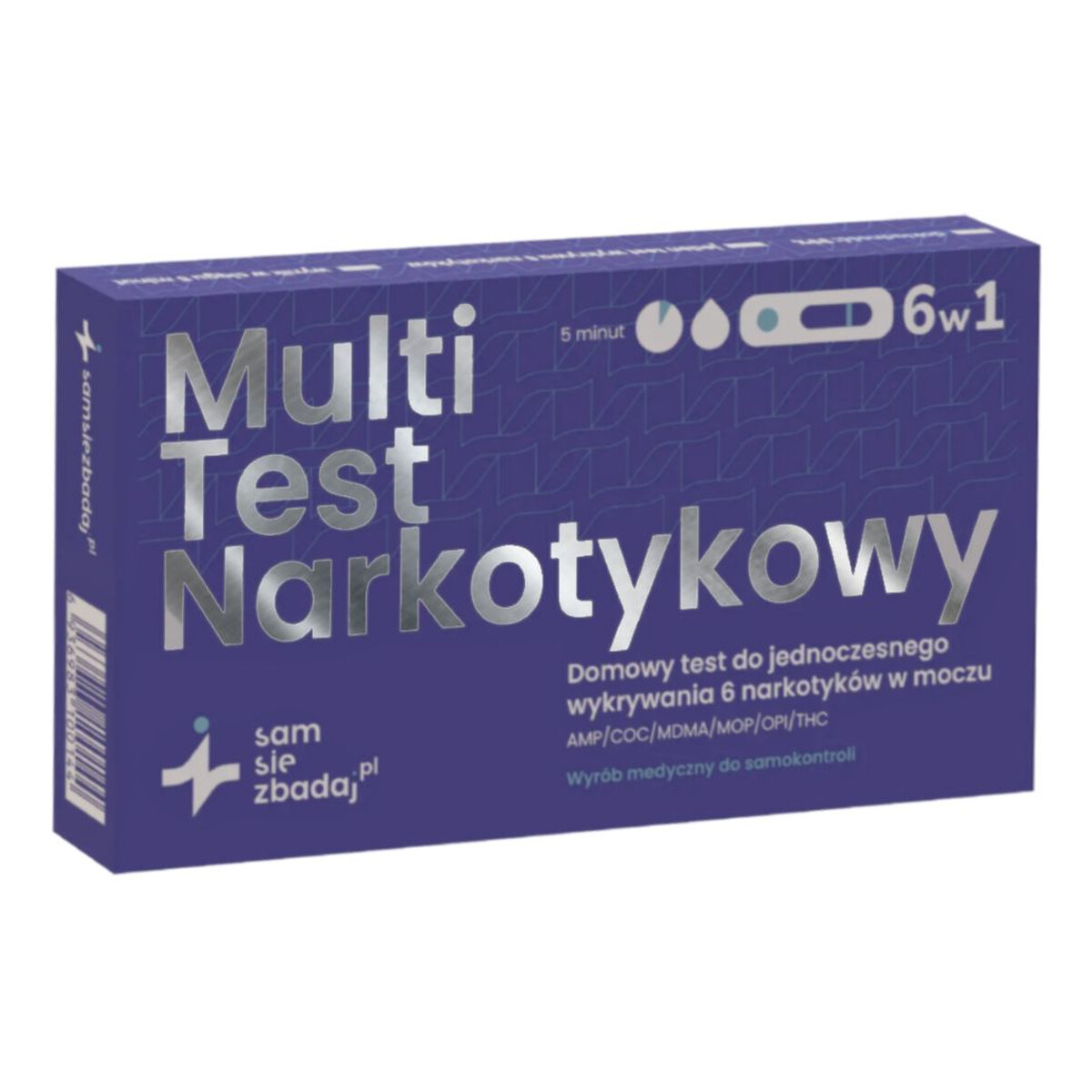 Farmabol Multi test narkotykowy 6w1 1szt
