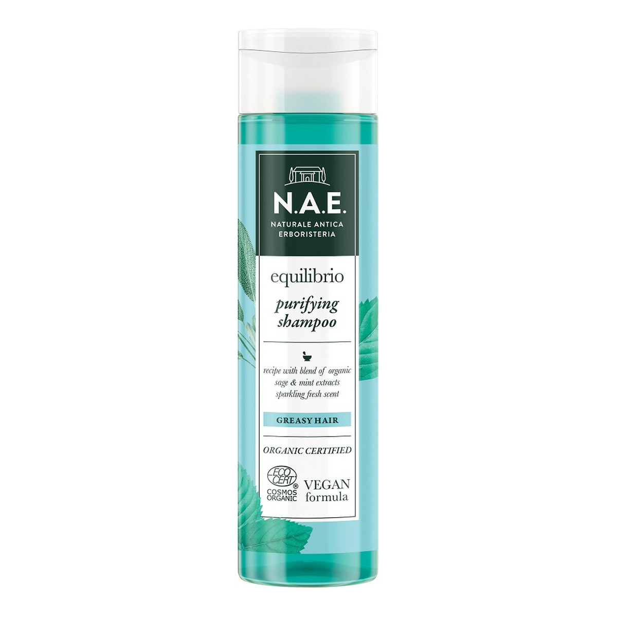 N.A.E Equilibrio purifying shampoo oczyszczający szampon do włosów przetłuszczających się 250ml