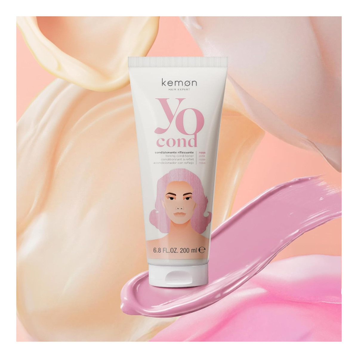 Kemon Yo Cond odżywka koloryzująca Pink 200ml