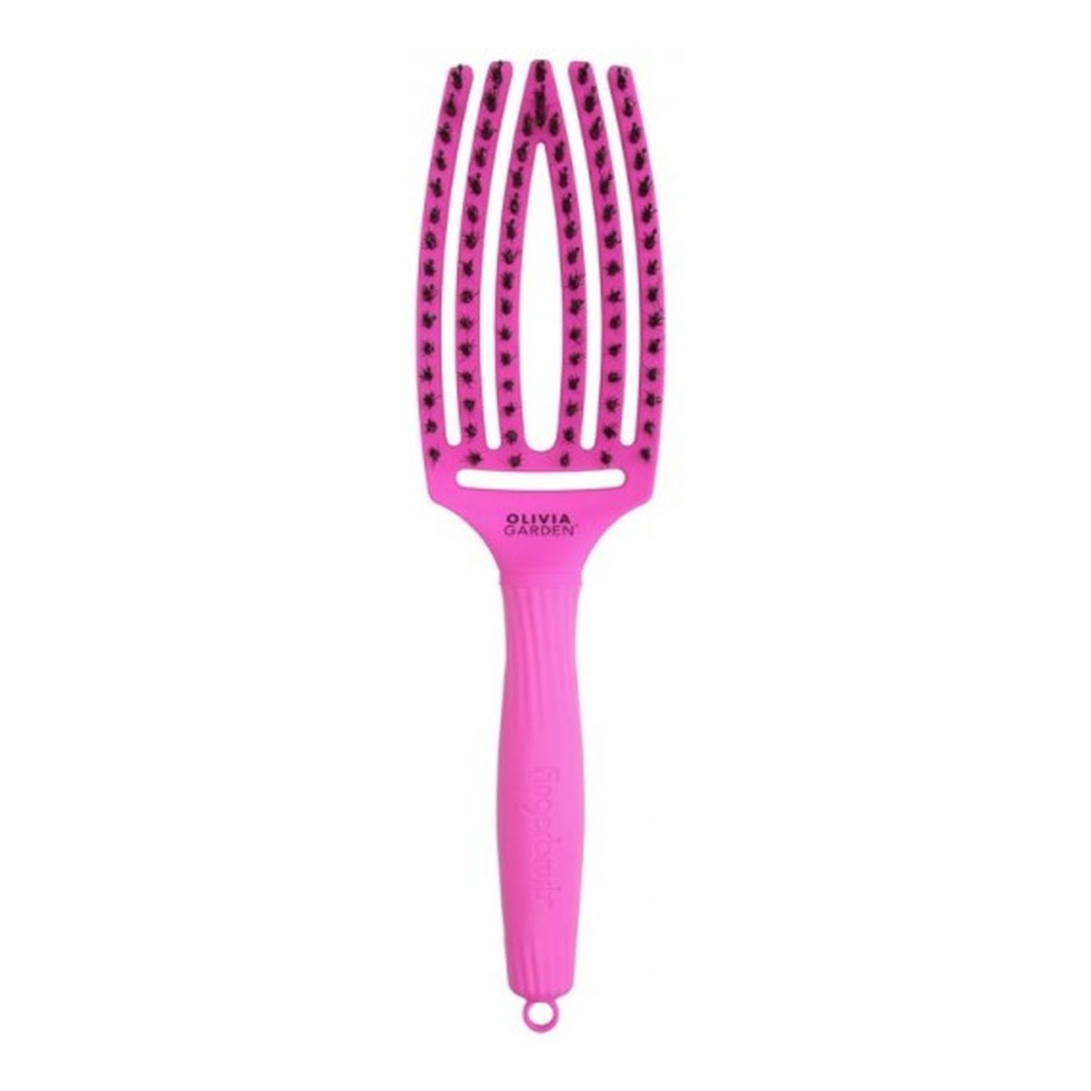 Olivia Garden Fingerbrush Szczotka do włosów Neon Purple