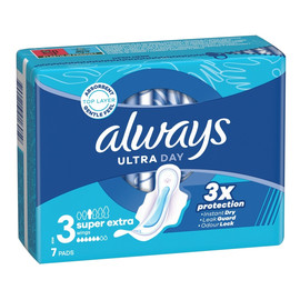 Always ultra podpaski ze skrzydełkami-super extra (rozmiar 3) 1 op.-7 szt.