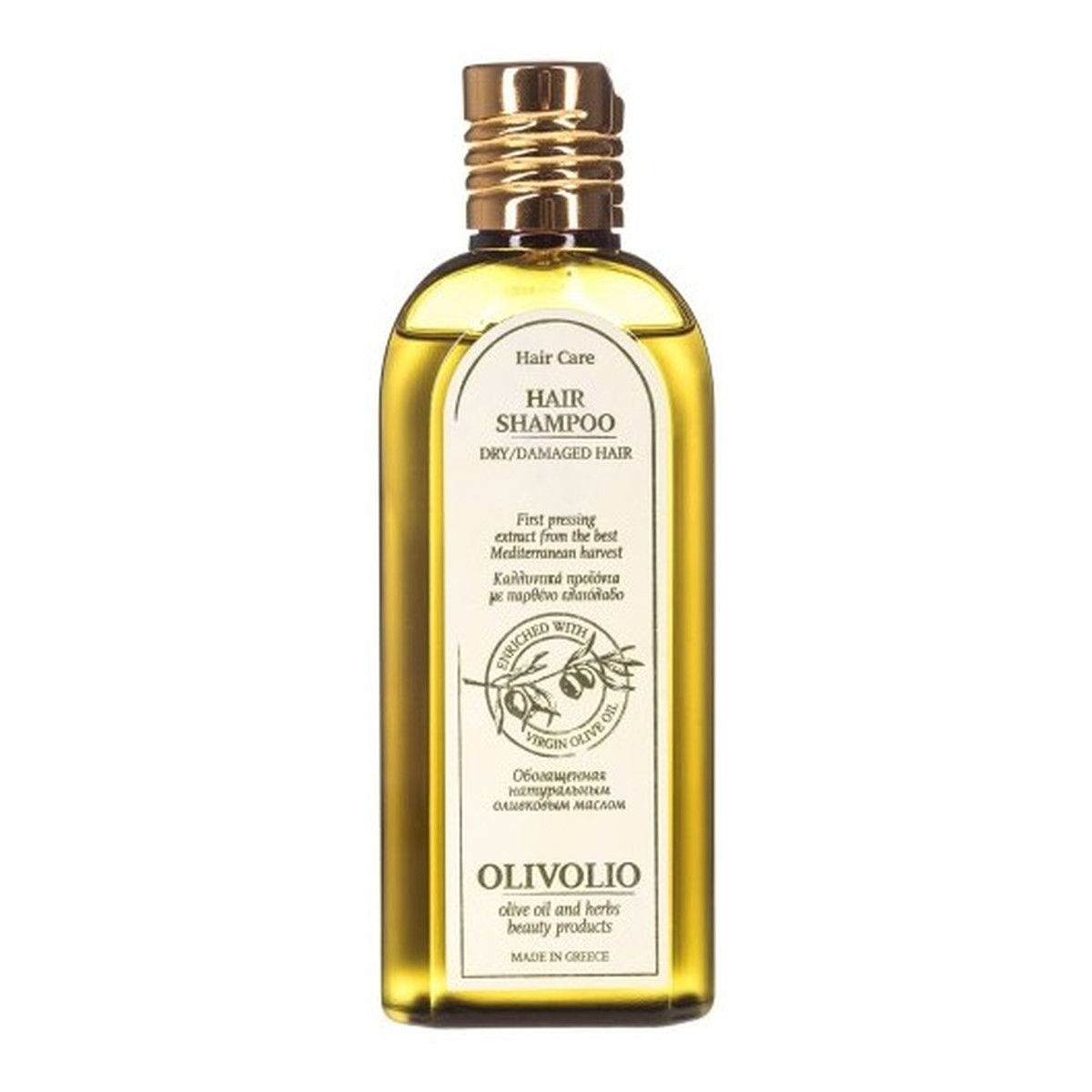 Olivolio Hair Shampoo Damaged Hair Szampon do włosów suchych i zniszczonych z oliwą z oliwek 200ml