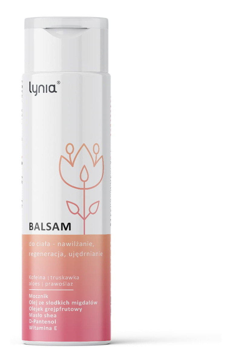 Balsam do ciała z kofeiną nawilżenie, regeneracja, ujędrnienie