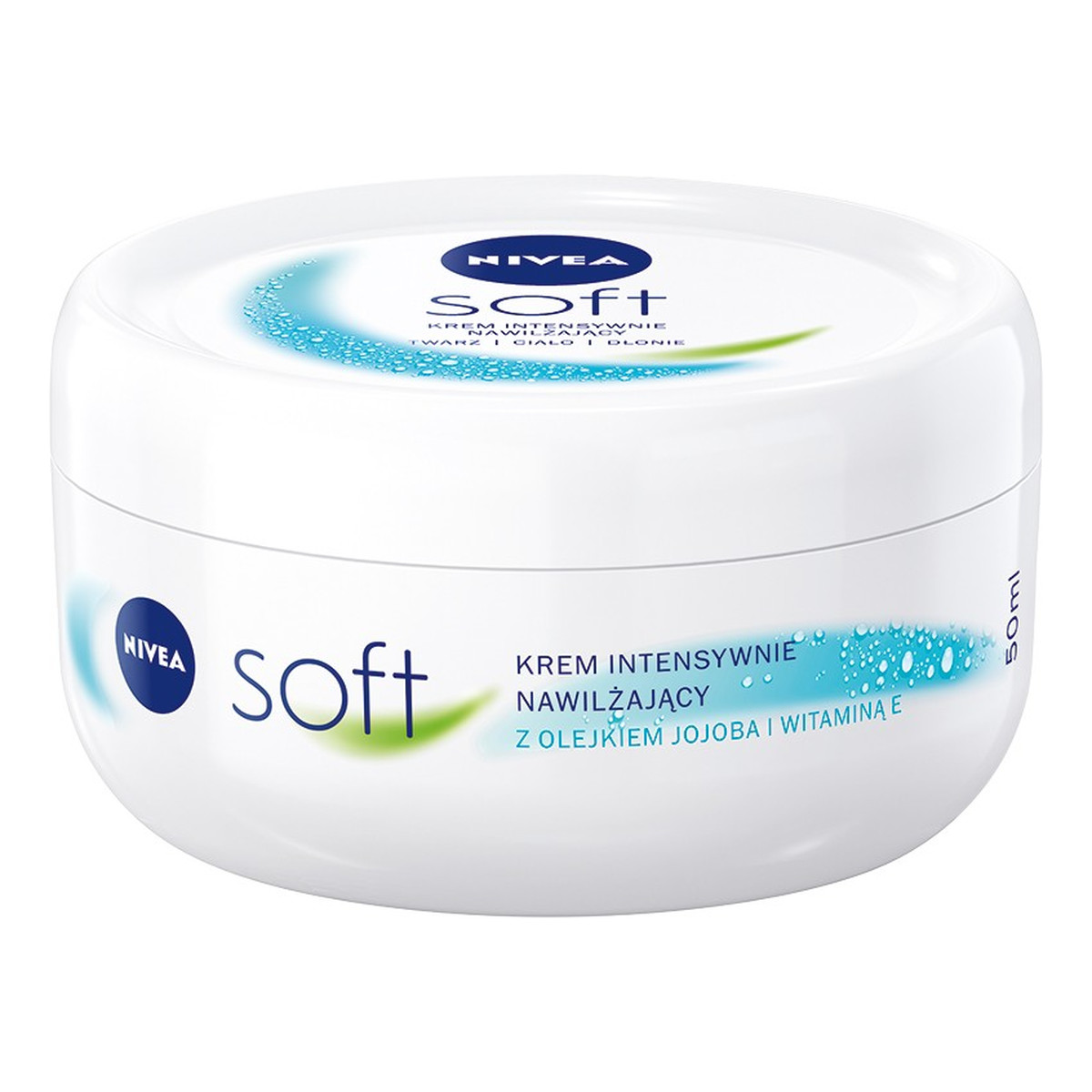 Nivea Soft Krem intensywnie nawilżający do twarzy, ciała i dłoni 50ml