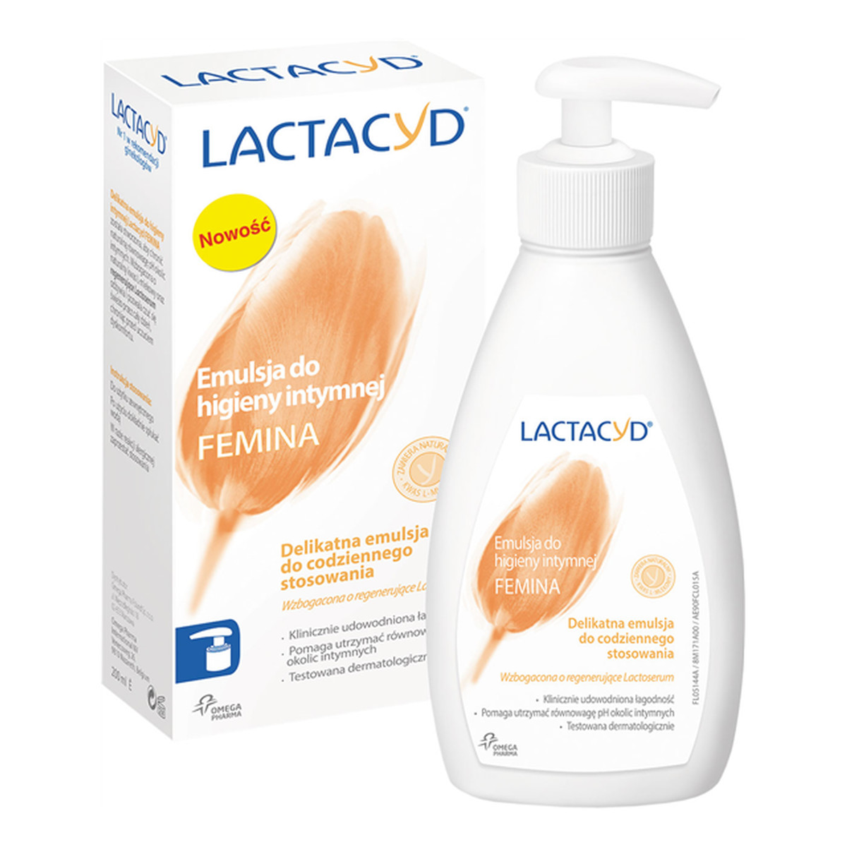 Lactacyd Femina Emulsja Do Higieny Intymnej 200ml