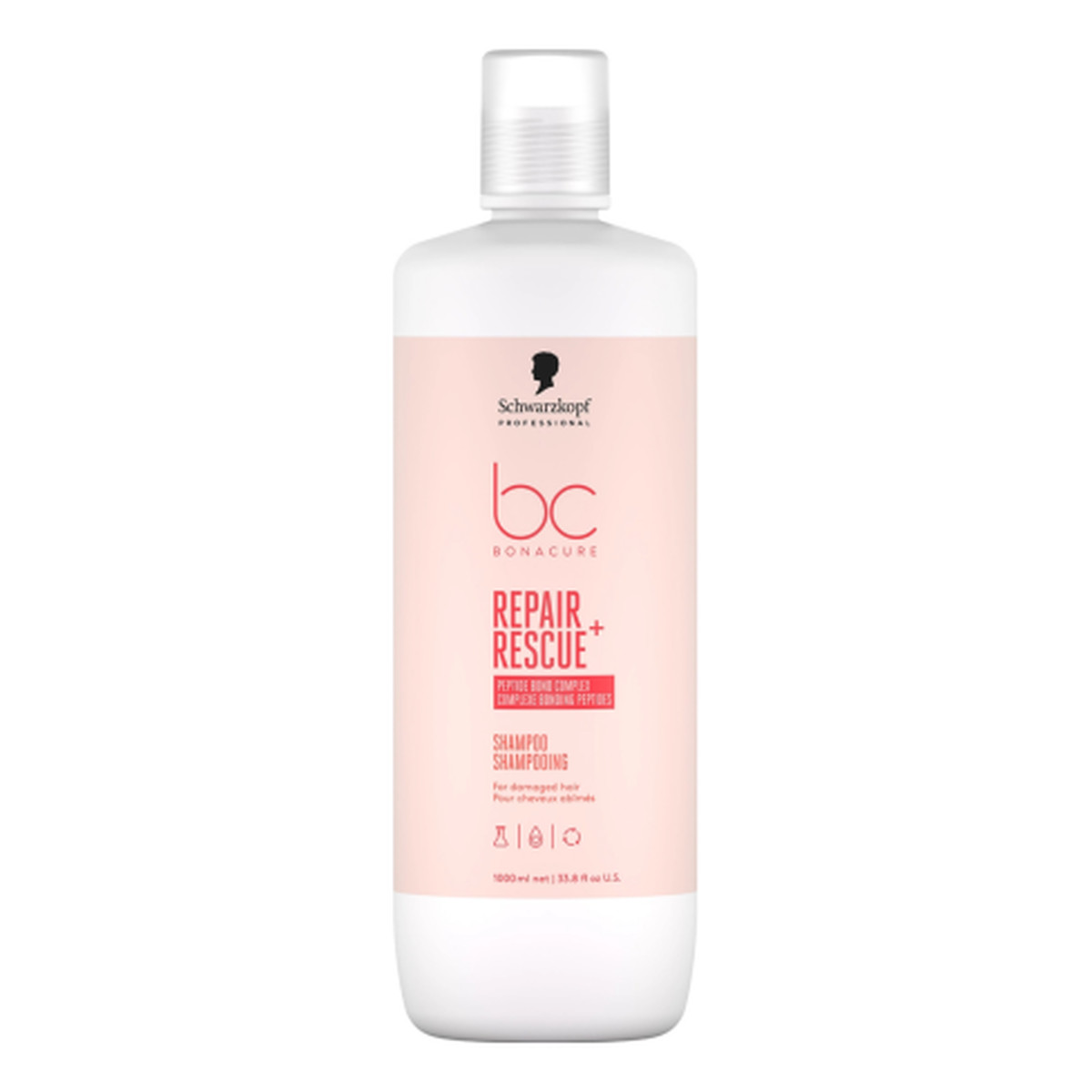 Schwarzkopf BC Bonacure Repair Rescue szampon do włosów zniszczonych 1000ml