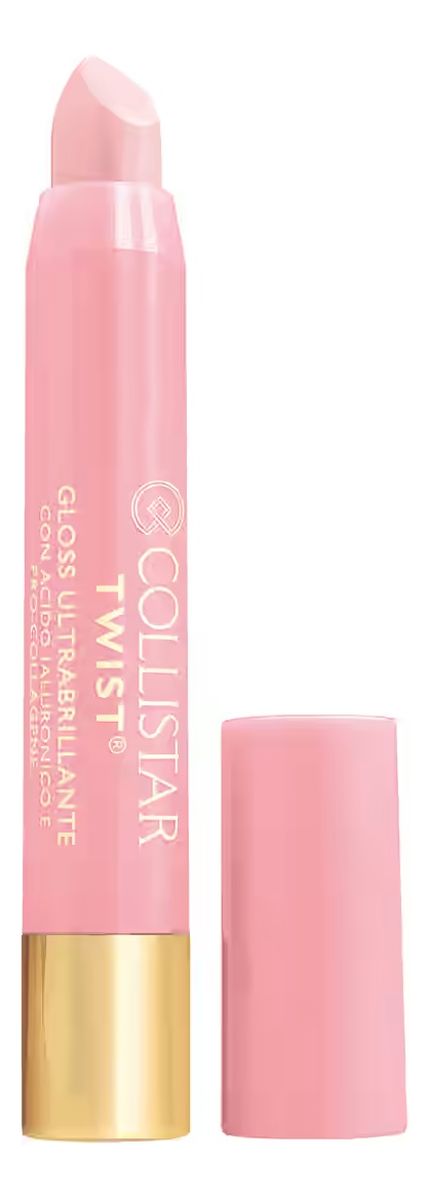 Twist ultra shiny lip gloss błyszczyk z kwasem hialuronowym 201 transparent pea