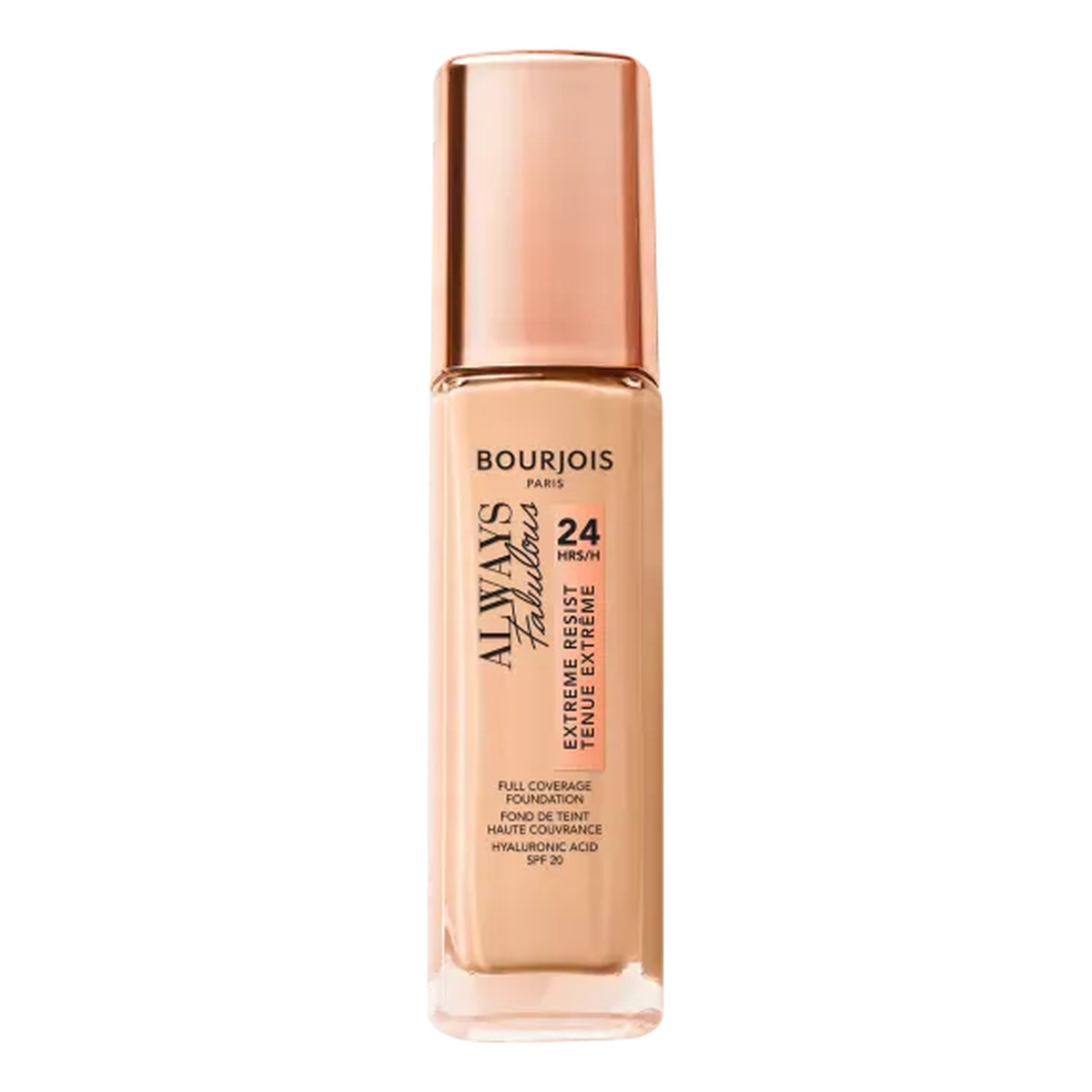 Bourjois Always Fabulous Extreme Resist Kryjący podkład do twarzy o półmatowym wykończeniu SPF20 30ml