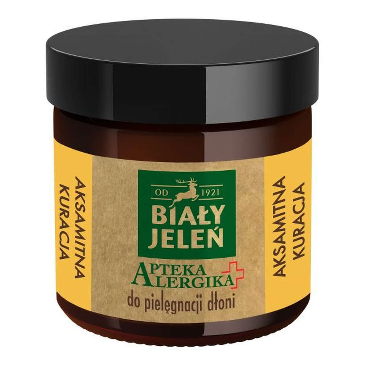 Biały Jeleń Apteka Alergika Aksamitna kuracja do pielęgnacji dłoni 60ml