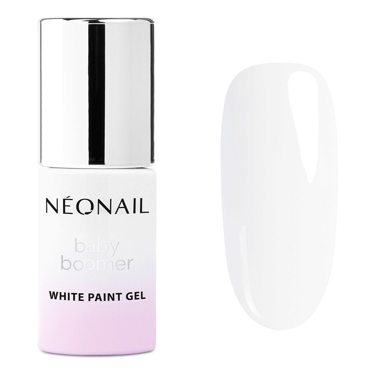 NeoNail Baby Boomer White Paint Gel biały Żel do zdobień 6.5ml