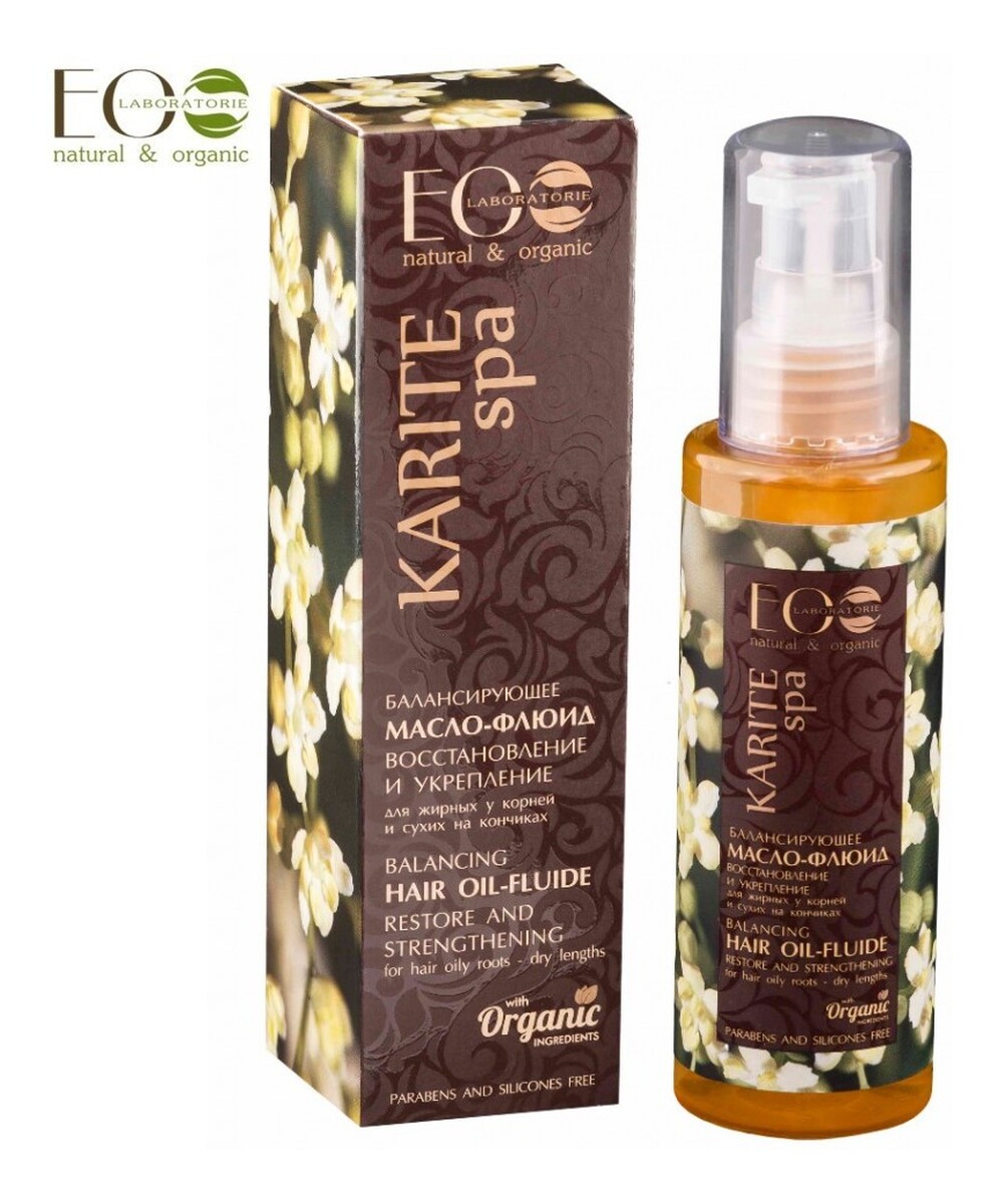 Zrównoważony Olej-Fluid Do Włosów Tłustych U Nasady i Suchych Na Końcach