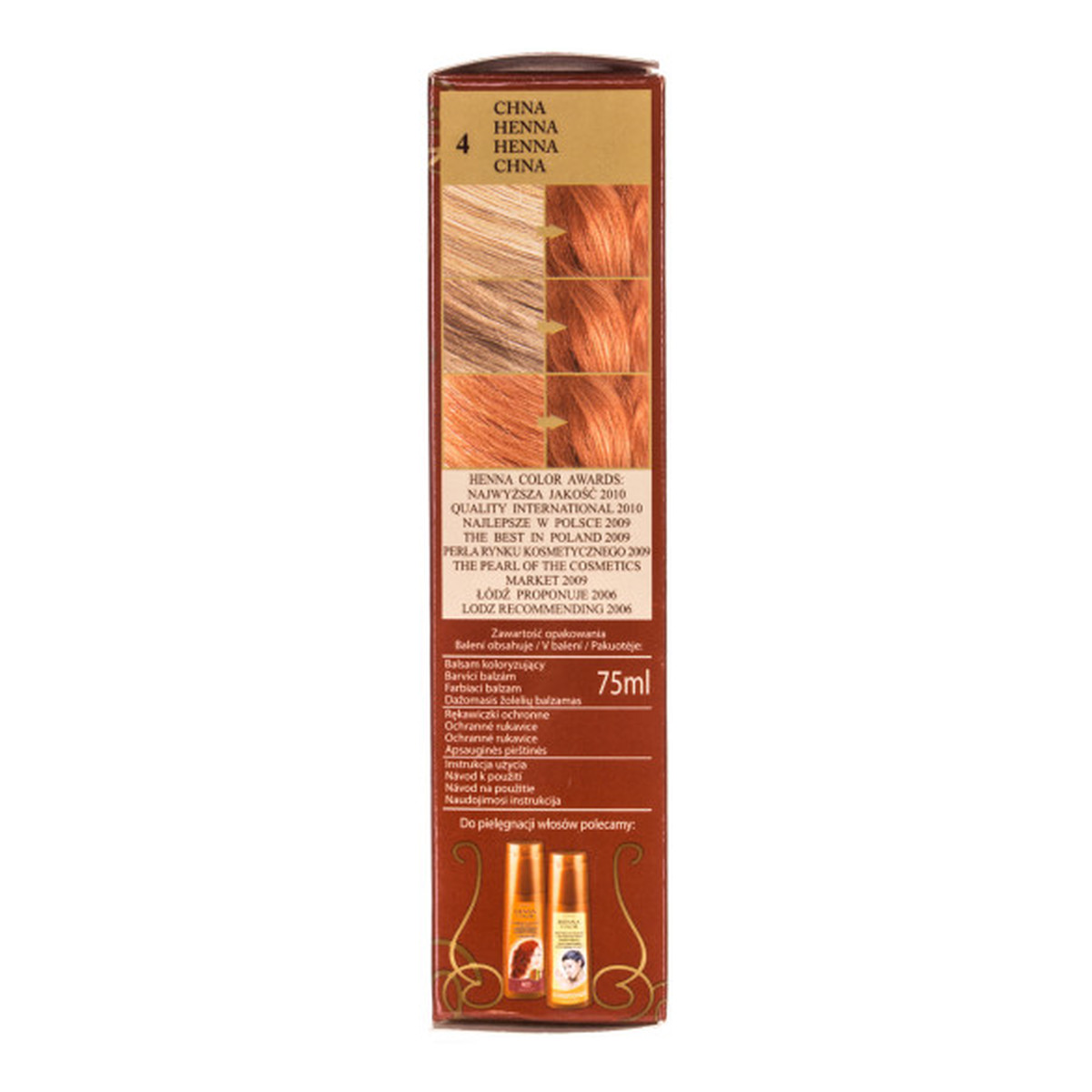 Venita HENNA COLOR Balsam koloryzujący z ekstraktem z henny TUBA 75ml