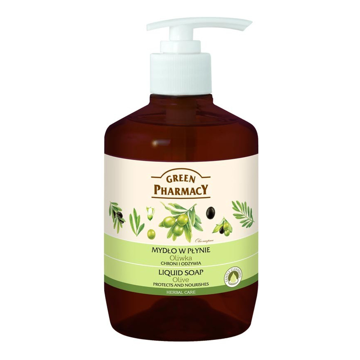 Green Pharmacy Herbal Cosmetics Hand Care Mydło w Płynie Oliwka 470ml