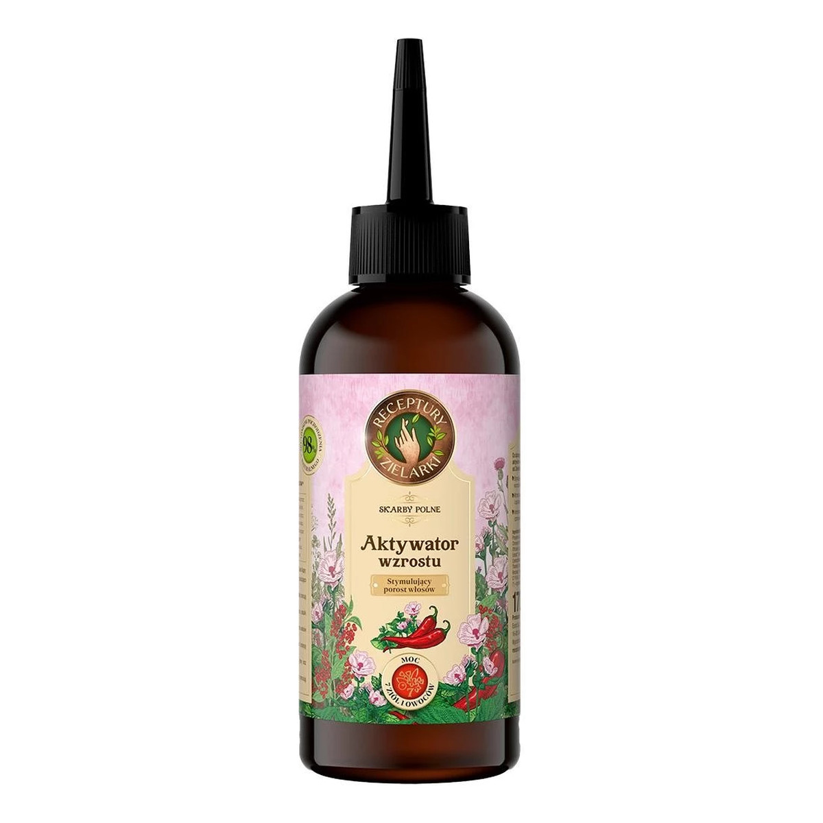 Receptury Zielarki Wcierka stymulacja porostu włosów 170ml