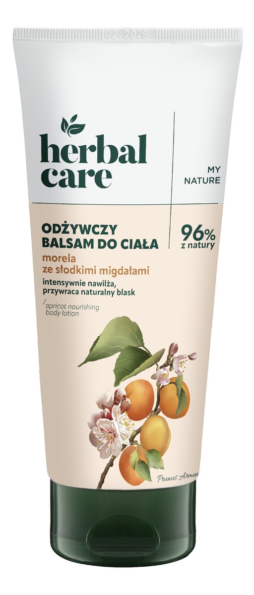 Odżywczy Balsam do ciała - morela ze słodkimi migdałami