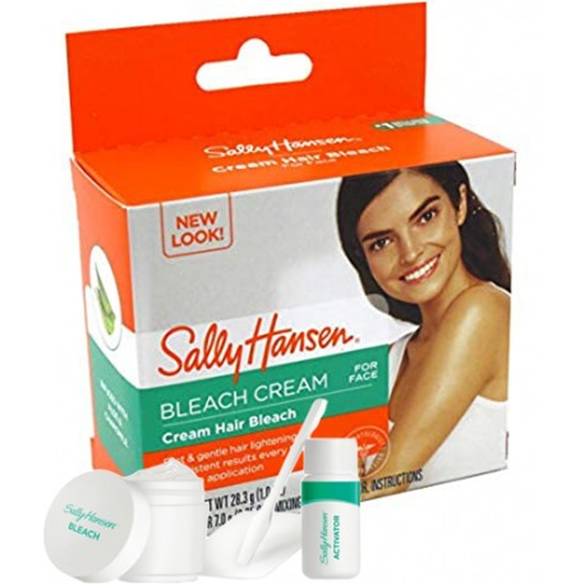 Sally Hansen Creme Hair Bleach Rozjaśniacz Włosków do Twarzy 2000 30ml
