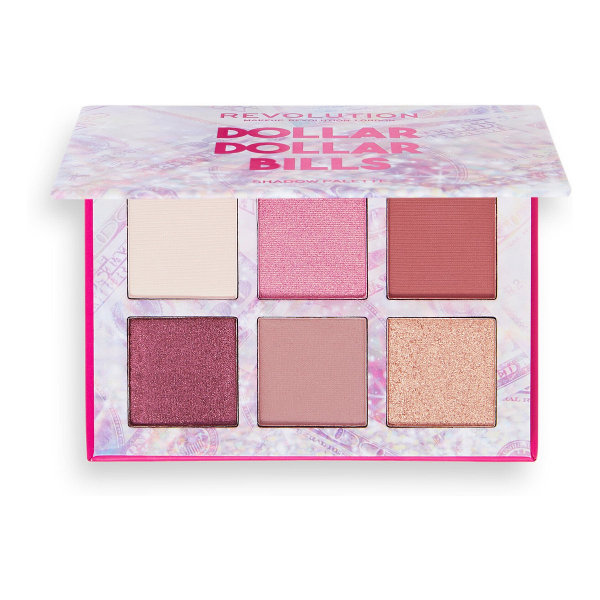 Makeup Revolution Power Shadow Palette Paletka cieni do powiek (6) Dollar Dollar Bills