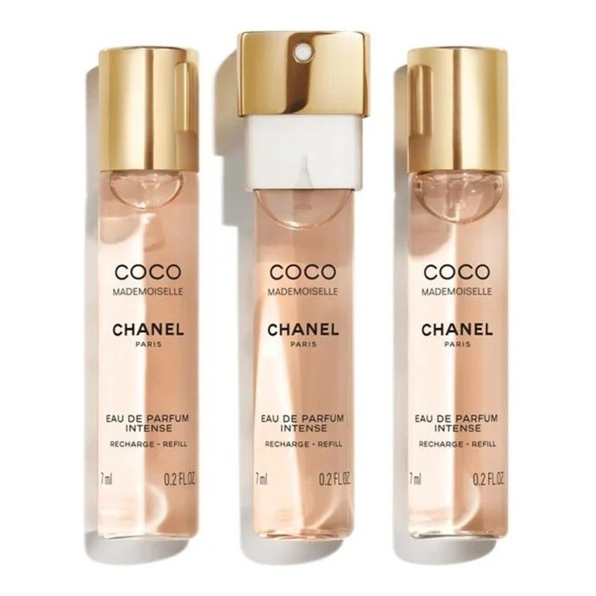 Chanel Coco Mademoiselle Intense Zestaw woda perfumowana spray + wkłady 3x7ml