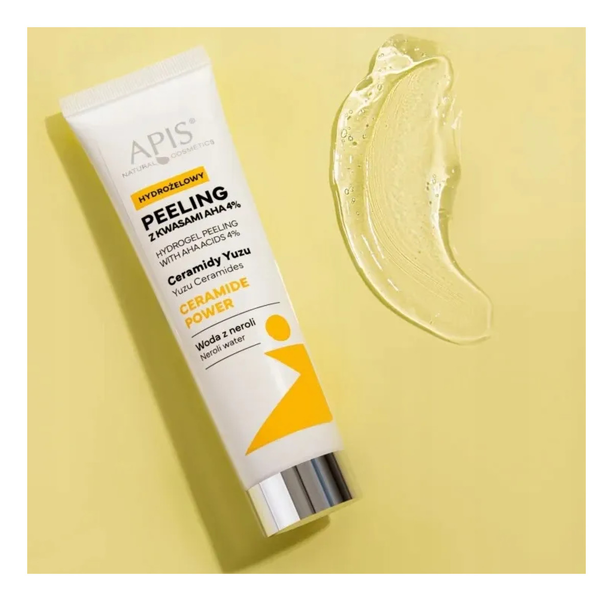 Hydrożelowy Peeling do twarzy z kwasami AHA 4%