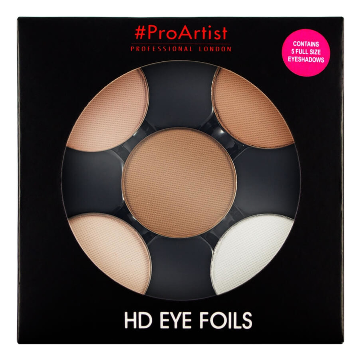 Freedom Makeup Pro Artist HD Eye Foils Zestaw 5 Cieni Do Palety Magnetycznej