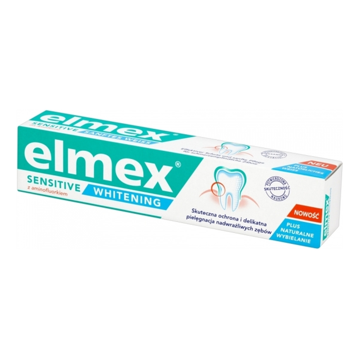 elmex Sensitive Whitening Wybielająca Pasta Do Zębów 75ml