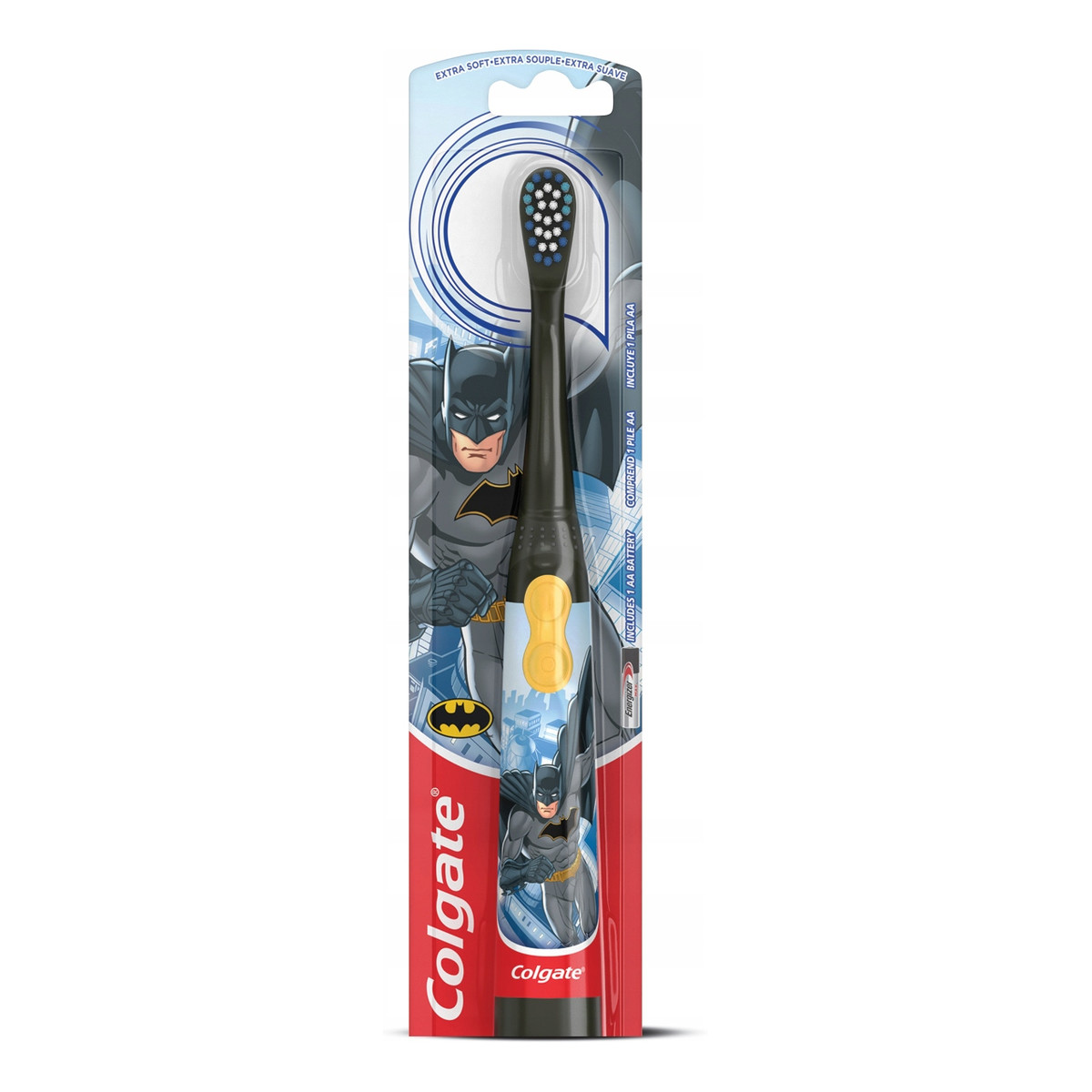 Colgate Szczoteczka elektryczna dla dzieci Motion Batman - bardzo miękka