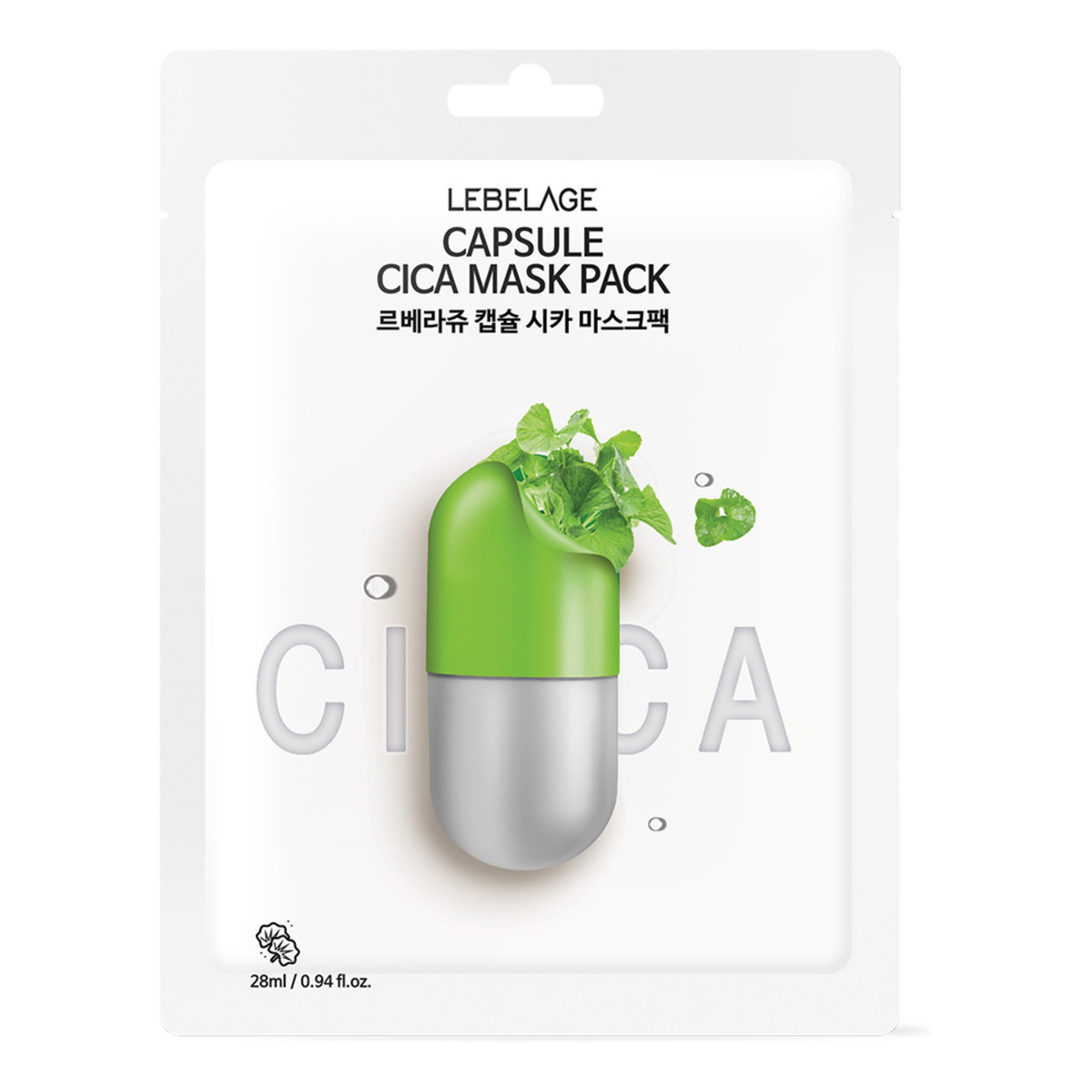 Lebelage Maseczka w pachcie dr. capsule cica