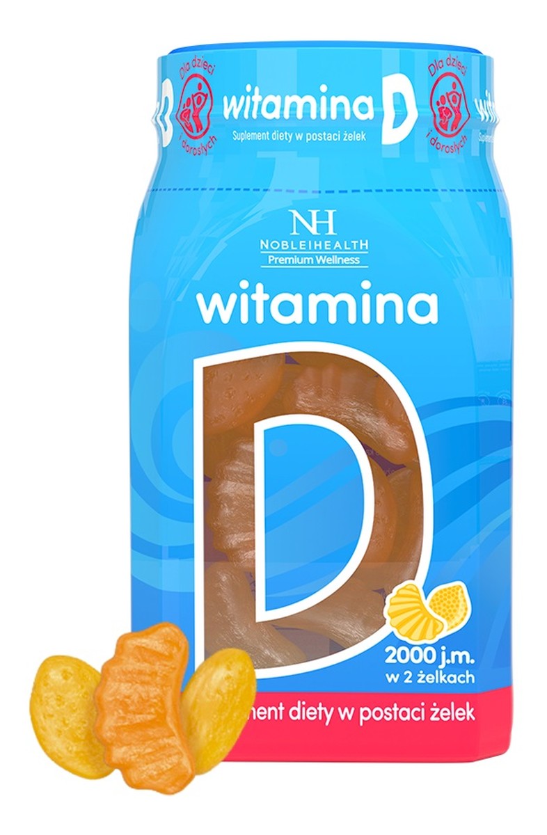 witamina D suplement diety w postaci żelek