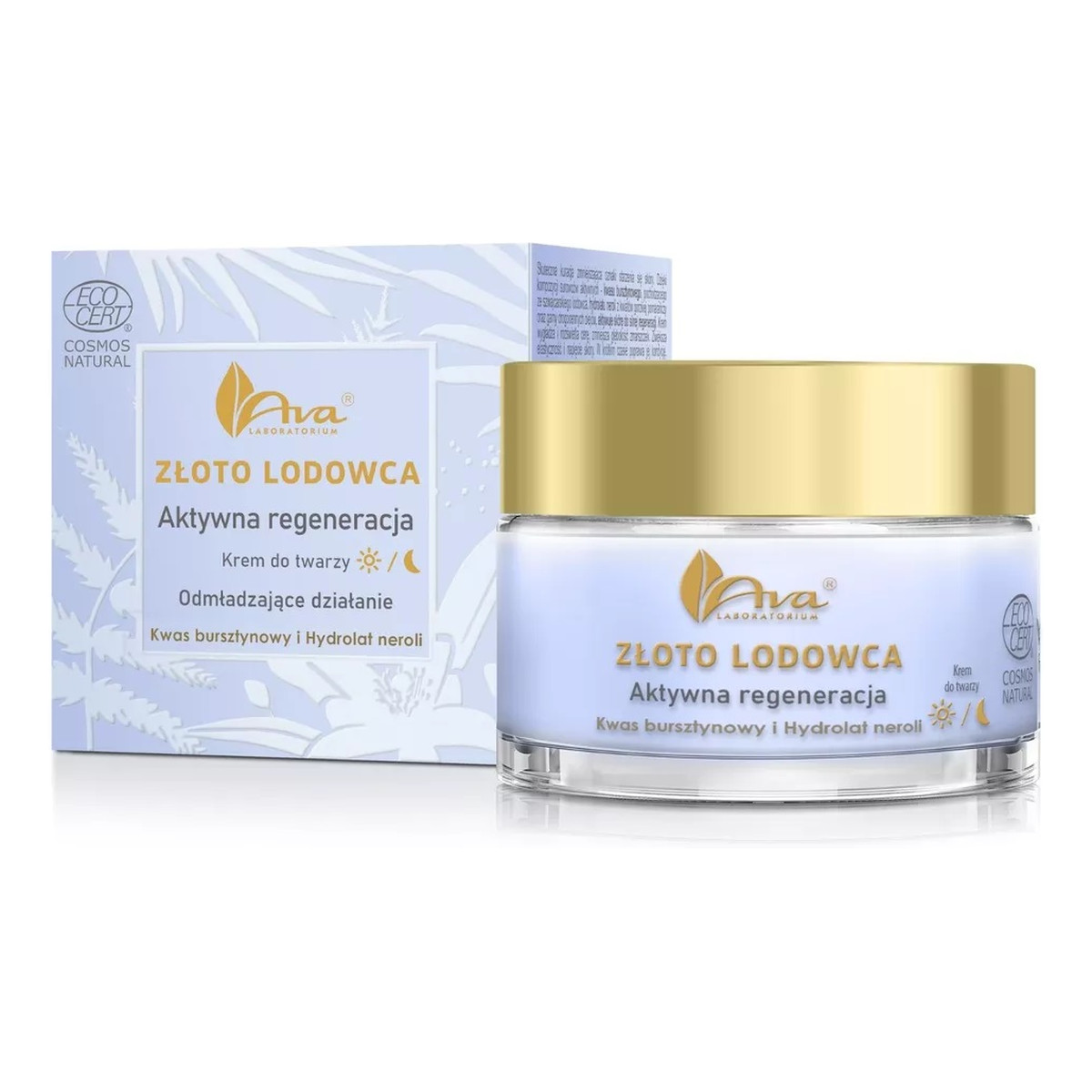 Ava Laboratorium Złoto Lodowca aktywne regenerujący Krem do twarzy 50ml