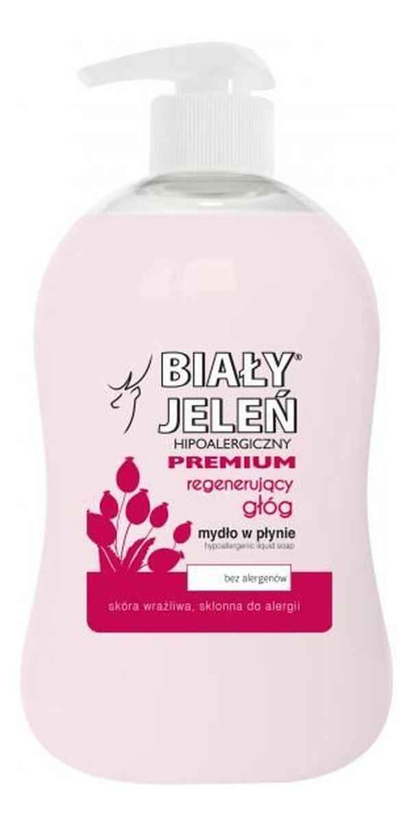 Hipoalergiczne Mydło w Płynie z Ekstraktem z Głogu